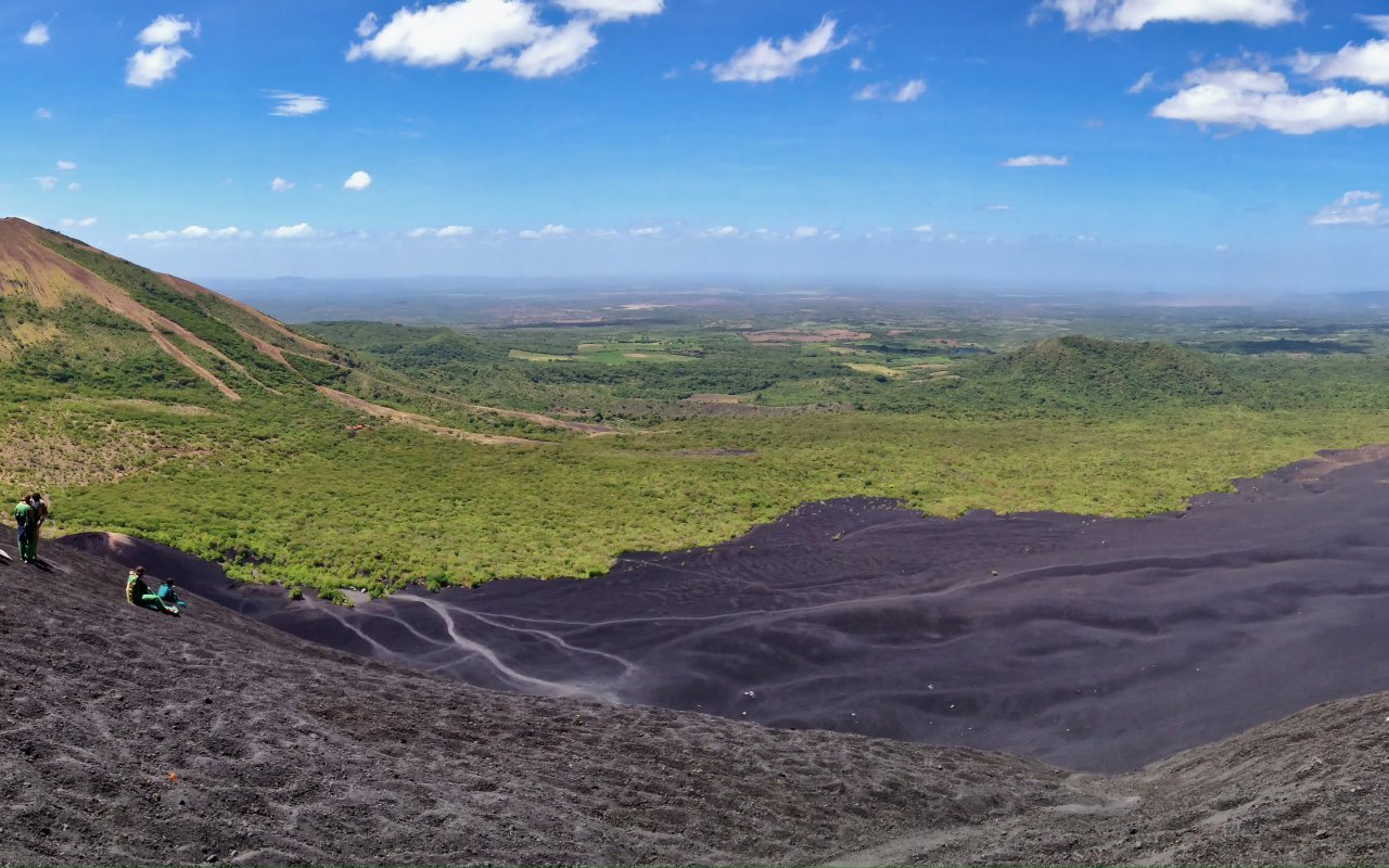cerro negro - volcans de Leon - nicaragua